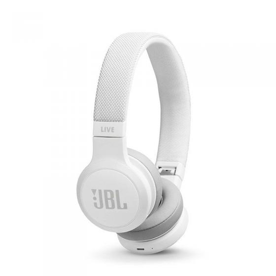 Auriculares Inalámbricos JBL Live 400BT/ con Micrófono/ Bluetooth/ Blancos - Imagen 1