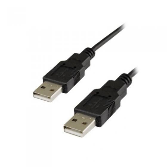 Cable USB 3GO C110/ USB Macho - USB Macho/ 2m/ Negro