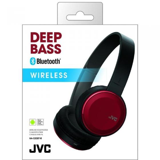 Auriculares Inalámbricos JVC HA-S30BT/ con Micrófono/ Bluetooth/ Rojos - Imagen 2