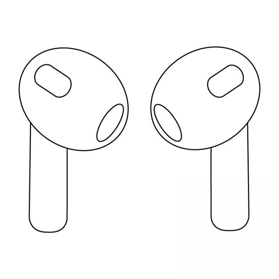 Auriculares Bluetooth Apple Airpods V3 3a Generación - Imagen 1
