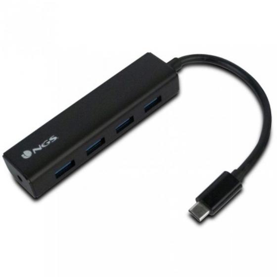 Hub USB 3.0 Tipo-C NGS WonderHub4/ 4 Puertos USB - Imagen 1