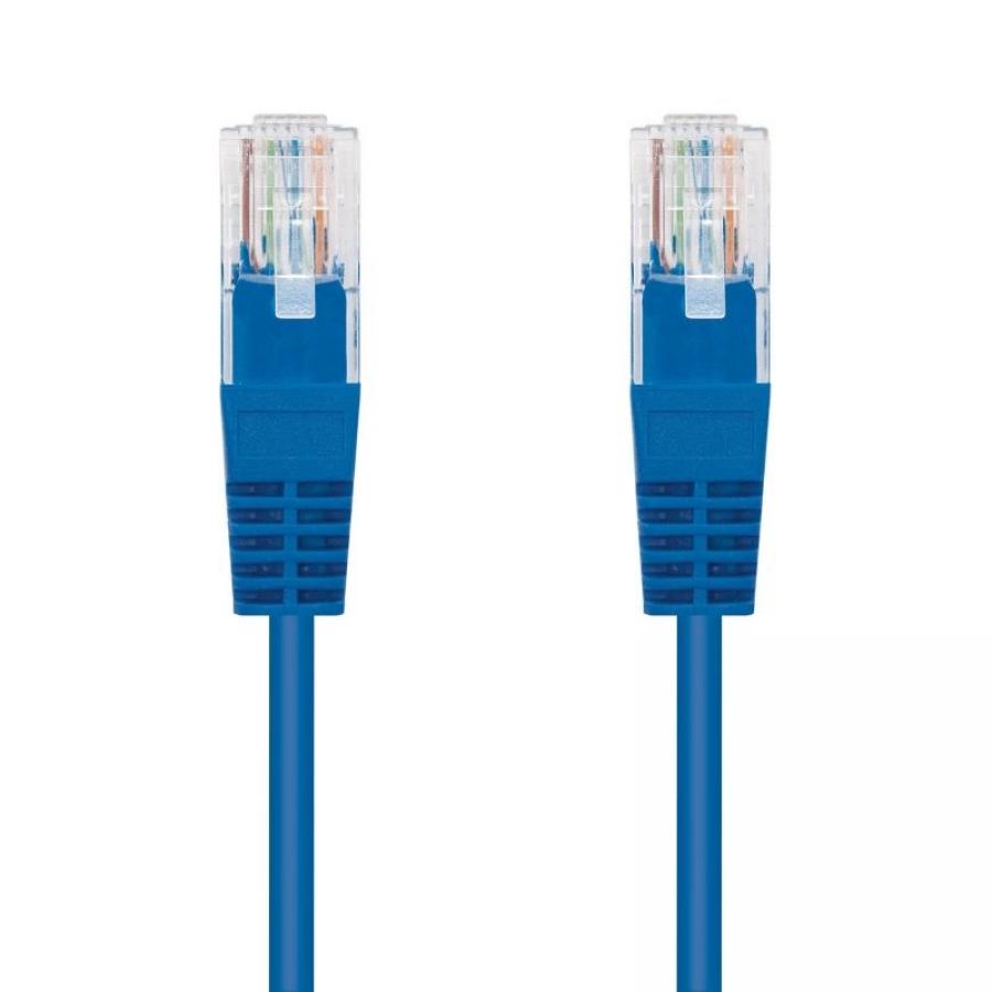 Cable de Red RJ45 UTP Nanocable 10.20.0401-BL Cat.6/ 1m/ Azul - Imagen 2