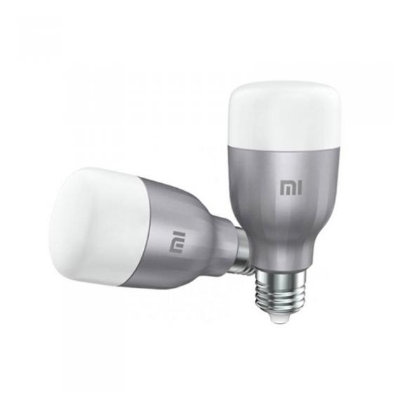Bombillas Inteligentes Xiaomi Mi LED Smart Bulb RGB Casquillo E27 10W 800 Lúmenes 2 unidades