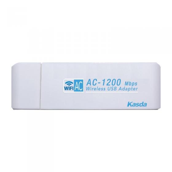 ADAPTADOR DE RED WIFI KASDA KW5316 - 1300MBPS - ANTENA 2T2R - USB 3.0