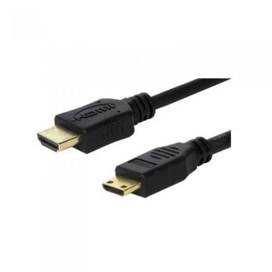 Cable HDMI 3GO CMINIHDMI/ HDMI Macho - Mini HDMI Macho/ 1.8m/ Negro - Imagen 1