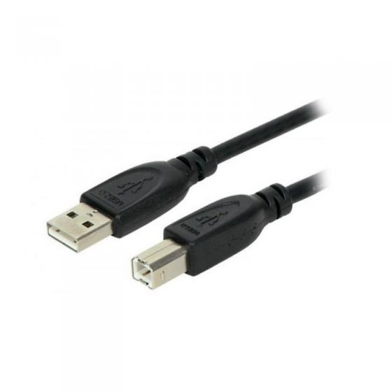 Cable USB 2.0 Impresora 3GO C113 USB Macho - USB Macho 5m Negro