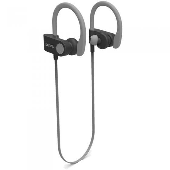 Auriculares Intrauditivos Bluetooth Denver BTE-110/ con Microfono/ Gris - Imagen 1