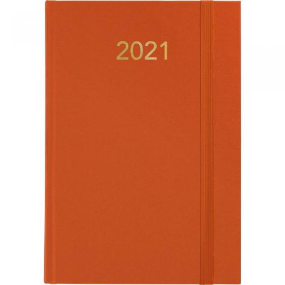 Agenda Anual 2021 Grafoplás 70302452 Florencia Naranja