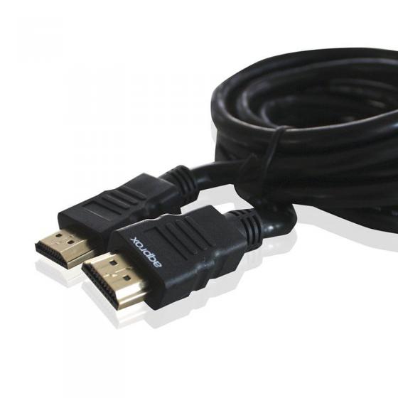 CABLE HDMI APPROX APPC36 - CONECTORES MACHO/MACHO - VERSION 1.4 - 5 METROS