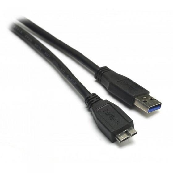 CABLE GEBL CU3342906 USB 3.0 MACHO A USB MICRO B MACHO - 0.6 METROS - NEGRO - Imagen 1