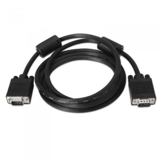Cable SVGA Aisens A113-0073/ VGA Macho - VGA Macho/ 6m/ Negro