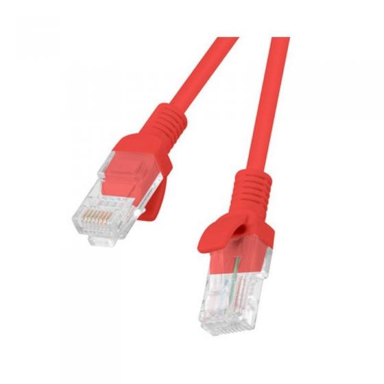 Cable de Red RJ45 UTP Lanberg PCU6-10CC-2000-R Cat.6/ 20m/ Rojo - Imagen 1