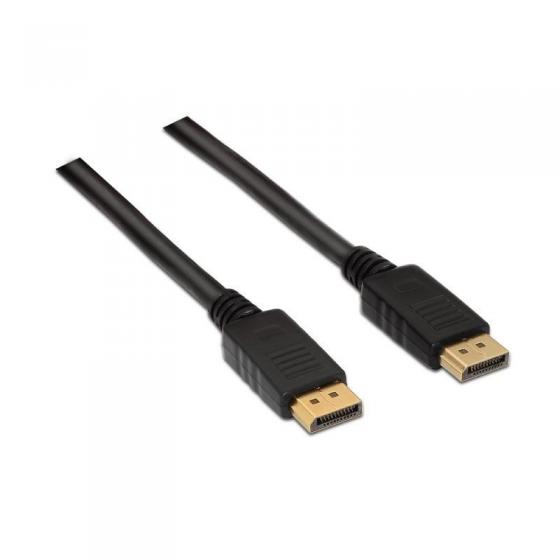 Cable Displayport 1.2 4K Aisens A124-0130 Displayport Macho - Displayport Macho 3m Negro