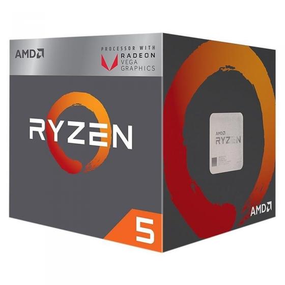 PROCESADOR AMD RYZEN 5 2400G - 3.6GHZ - SOCKET AM4 - GRÁFICA INTEGRADA RADEON RX VEGA 11 - Imagen 1
