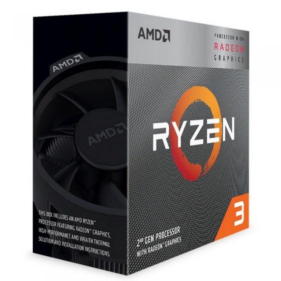 PROCESADOR AMD RYZEN 3 3200G - 4 NÚCLEOS - 3.6GHZ - SOCKET AM4 - GRÁFICA INTEGRADA RADEON VEGA 8 - Imagen 1