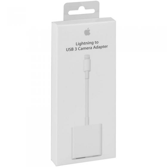 Adaptador Apple MK0W2ZM/A de conector Lightning a USB 3.0/ para Cámaras - Imagen 3