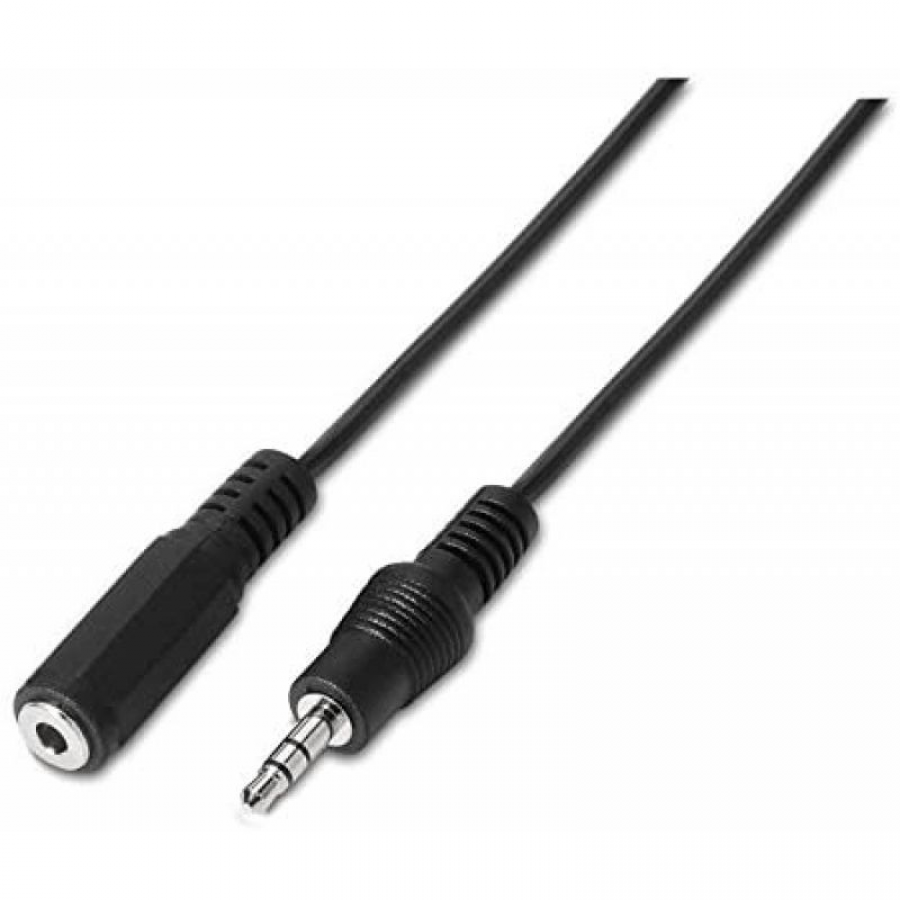 Cable Estéreo Nanocable 10.24.0201/ Jack 3.5 Macho - Jack 3.5 Hembra/ 1.5m - Imagen 3