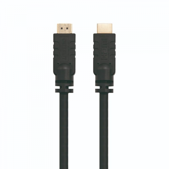 Cable HDMI 1.4 Nanocable 10.15.1815/ HDMI Macho - HDMI Macho/ 15m/ Negro - Imagen 1