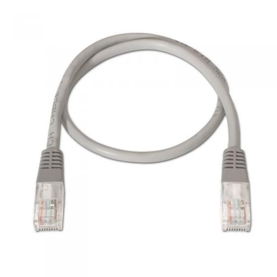 Cable de Red RJ45 UTP Aisens A133-0177/ Cat.5e/ 1m/ Gris - Imagen 2