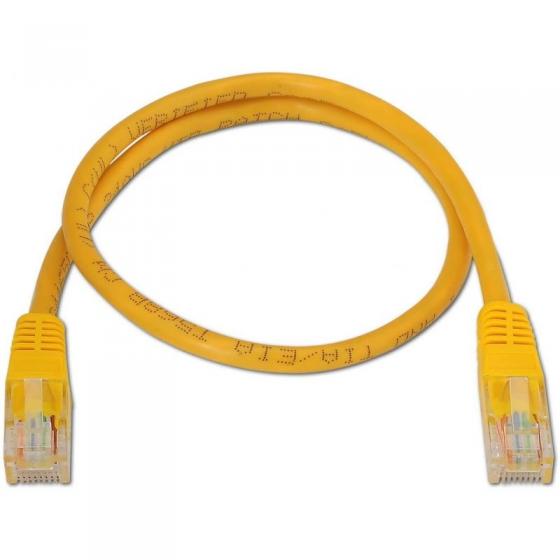 Cable de Red RJ45 UTP Aisens A135-0253 Cat.6/ 50cm/ Amarillo