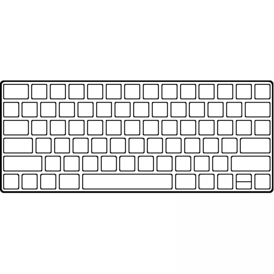 Teclado Inalámbrico Apple Magic Keyboard con Touch ID/ Plata - Imagen 1