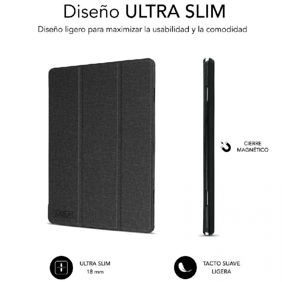 Funda Subblim CST-5SC110 Shock Case para Tablet Lenovo M10 FHD Plus TB-X606 de 10.3'/ Negra - Imagen 3