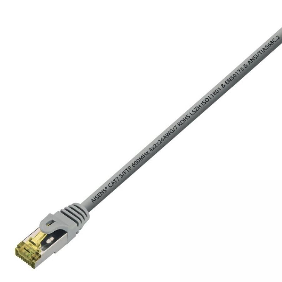 Cable de Red RJ45 SFTP Aisens A146-0336 Cat.7/ 3m/ Gris - Imagen 2