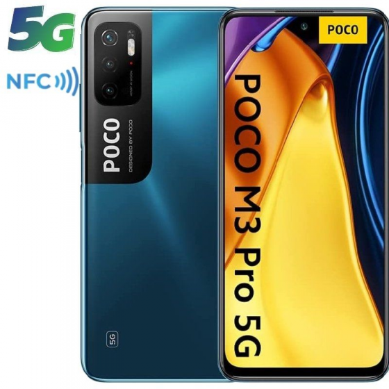 Smartphone Xiaomi PocoPhone M3 Pro 6GB/ 128GB/ 6.5'/ 5G/ Azul - Imagen 1