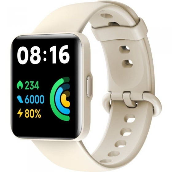 Smartwatch Xiaomi Redmi Watch 2 Lite/ Notificaciones/ Frecuencia Cardíaca/ GPS/ Beige - Imagen 1