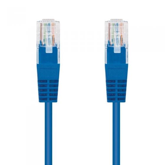 Cable de Red RJ45 UTP Nanocable 10.20.0400-BL Cat.6/ 50cm/ Azul - Imagen 1