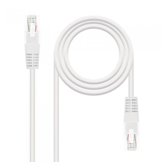 Cable de Red RJ45 UTP Nanocable 10.20.0400-L25 Cat.6e 25cm Gris