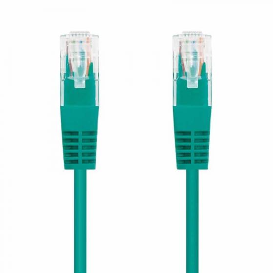 Cable de Red RJ45 UTP Nanocable 10.20.0401-GR Cat.6 1m Verde
