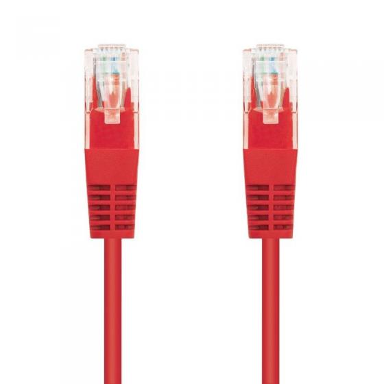 Cable de Red RJ45 UTP Nanocable 10.20.0403-R Cat.6/ 3m/ Rojo - Imagen 1