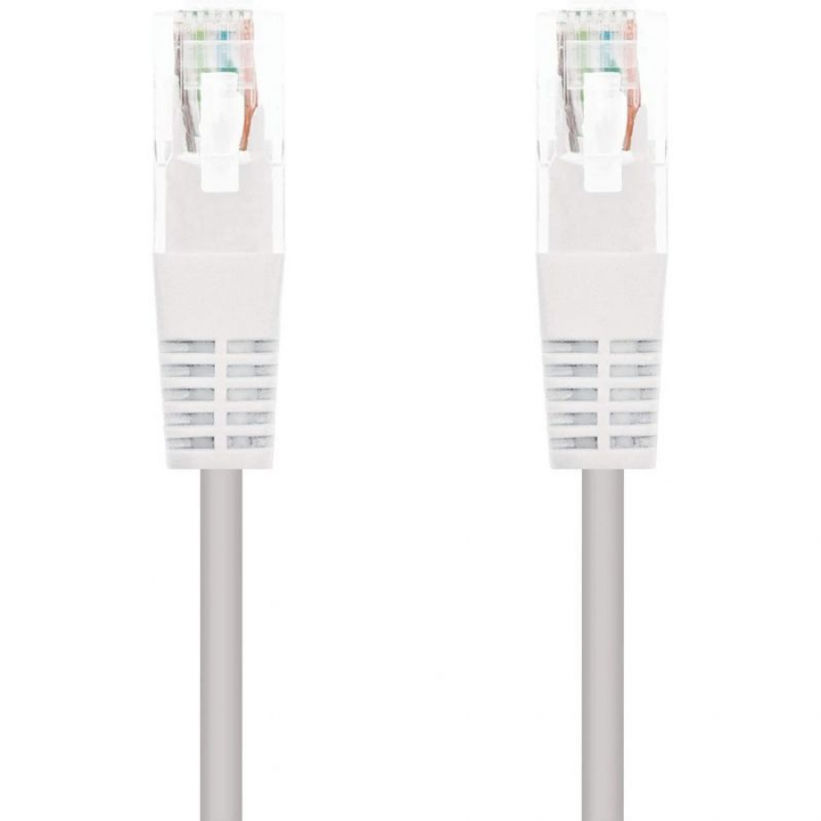 Cable de Red RJ45 UTP Nanocable 10.20.0110 Cat.5/ 10m/ Gris - Imagen 3