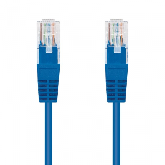 Cable de Red RJ45 UTP Nanocable 10.20.0402-BL Cat.6e/ 2m/ Azul - Imagen 1
