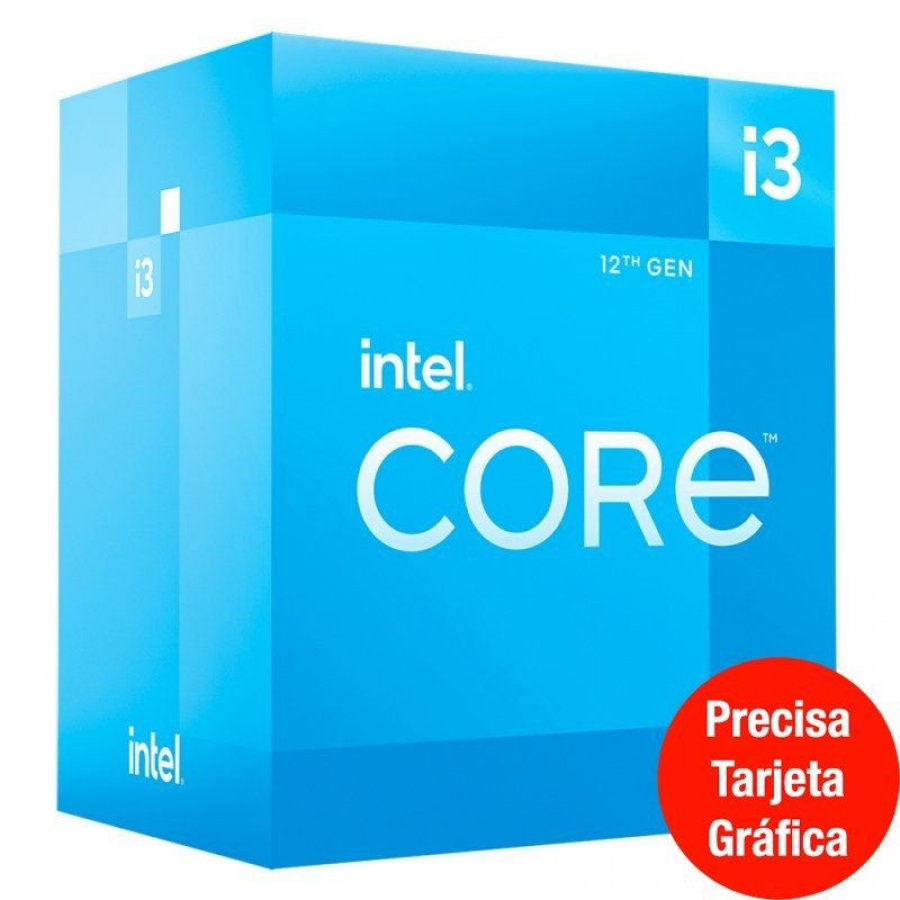 Procesador Intel Core i3-12100F 3.30GHz - Imagen 1