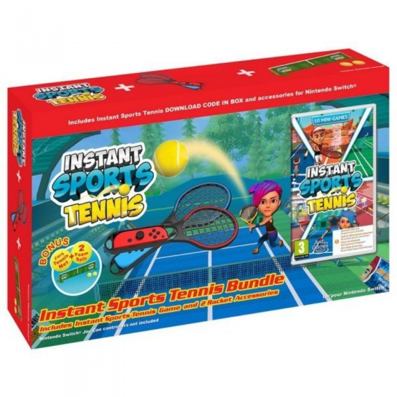 Juego para Consola Nintendo Switch Instant Sports Tennis/ Incluye 2 Raquetas de Tenis - Imagen 1
