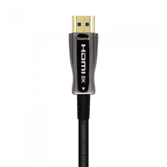 Cable HDMI 2.1 AOC 8K Aisens A153-0516/ HDMI Macho - HDMI Macho/ 15m/ Negro