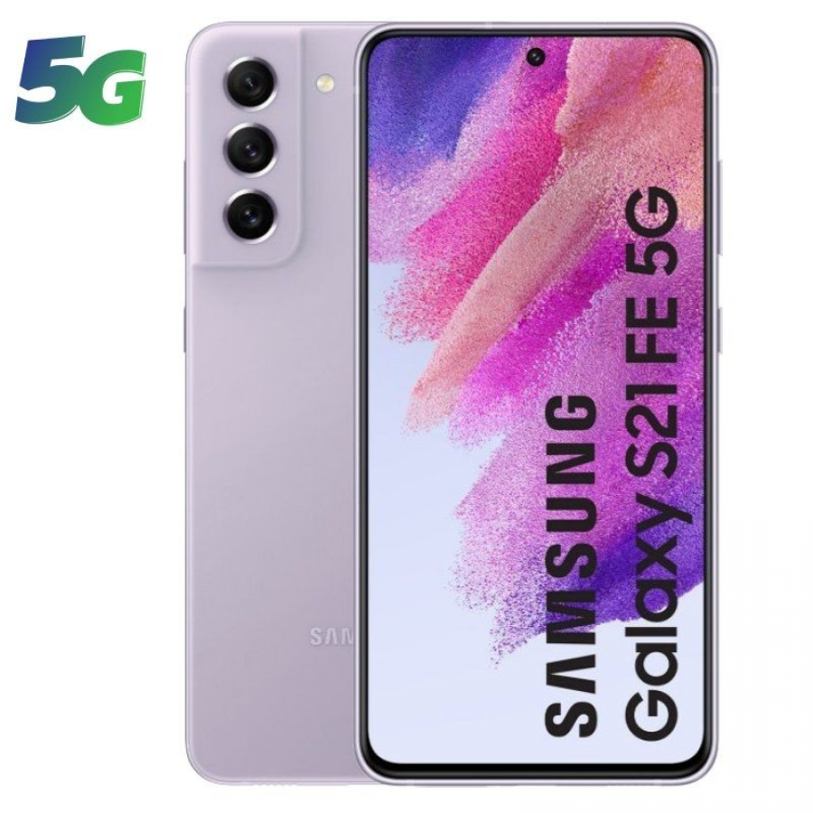 Smartphone Samsung Galaxy S21 FE 6GB/ 128GB/ 6.4'/ 5G/ Violeta - Imagen 1