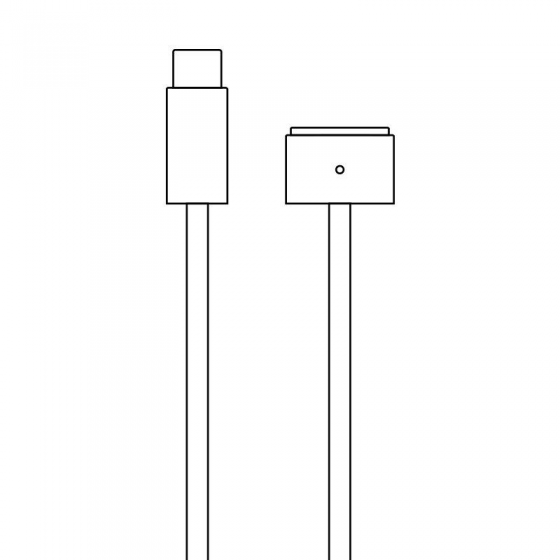 Cable Apple USB-C a Magsafe 3/ 2m - Imagen 1