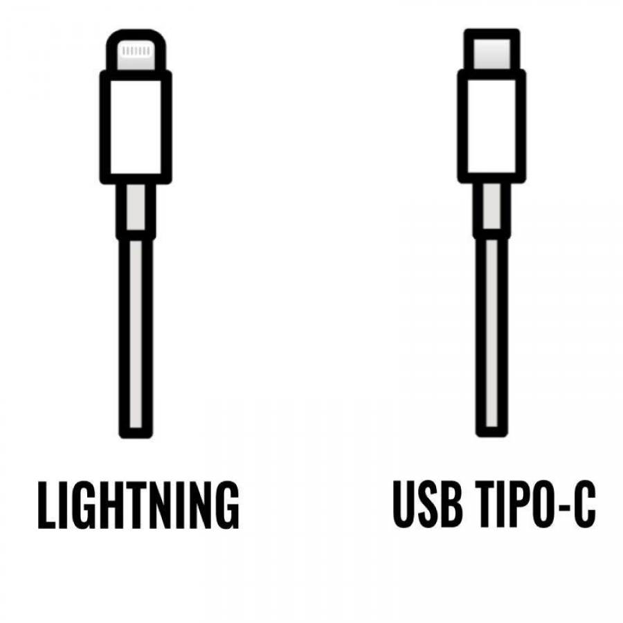 Cable Apple USB-C a Lightning/ 2M - Imagen 1