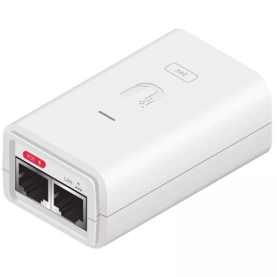 Alimentador PoE Ubiquiti POE-24-24W-G-WH - Imagen 2