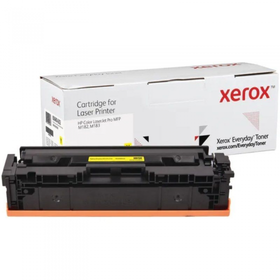Tóner compatible Xerox 006R04202 compatible con HP W2412A/ 850 páginas/ Amarillo - Imagen 1