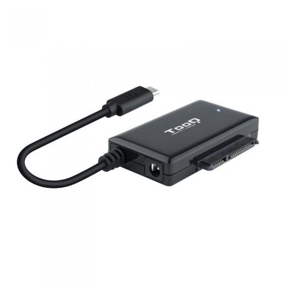 Adaptador para Discos Duros 2.5'/3.5' TooQ TQHDA-02C/ USB Tipo-C Macho - SATA - Imagen 1