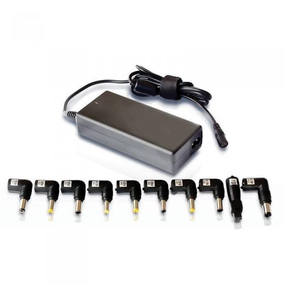 Cargador de Portátil Leotec Home 90W Automático 10 Conectores Voltaje 15-20V