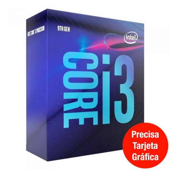 Procesador Intel Core i3-9100F  3.60GHz - Imagen 1