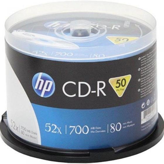 CD-R HP CRE00017-3 52X/ Tarrina-50uds - Imagen 1