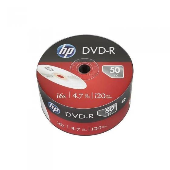 DVD-R HP DME00025-3 16X/ Tarrina-50uds - Imagen 1