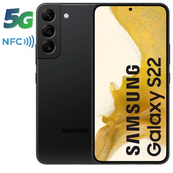Smartphone Samsung Galaxy S22 8GB/ 128GB/ 6.1'/ 5G/ Negro - Imagen 1