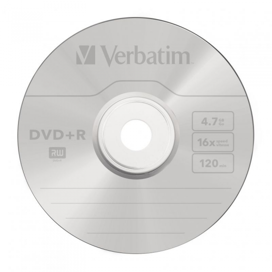 DVD+R Verbatim Advanced AZO 16X Tarrina-25uds
